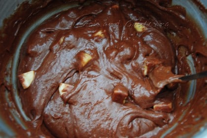 Muffins au chocolat noir 