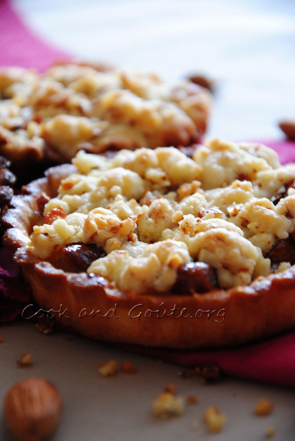 Tartelettes aux pommes et aux figues