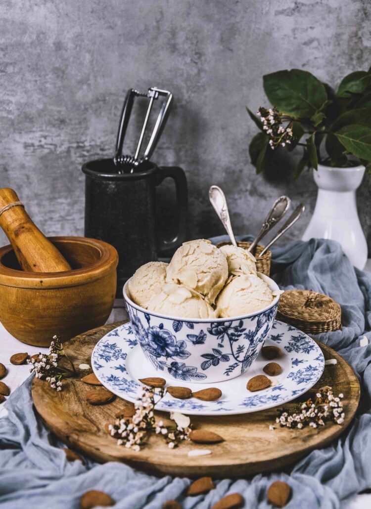 glace aux amandes