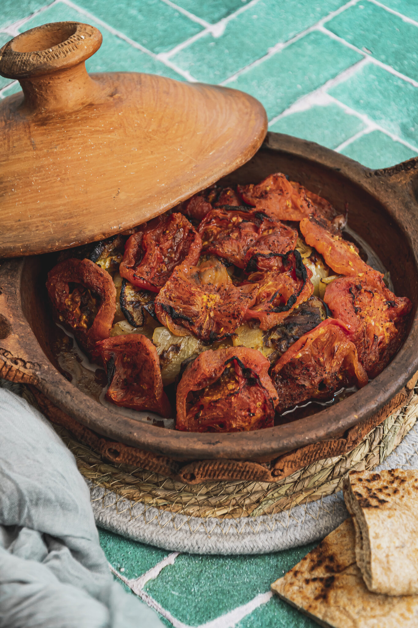 Recette Tajine de poulet à la sauce d'oignons