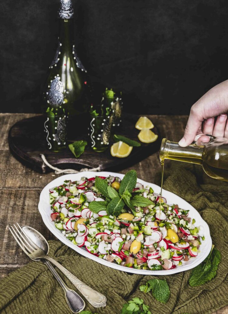 Salade de radis tunisienne