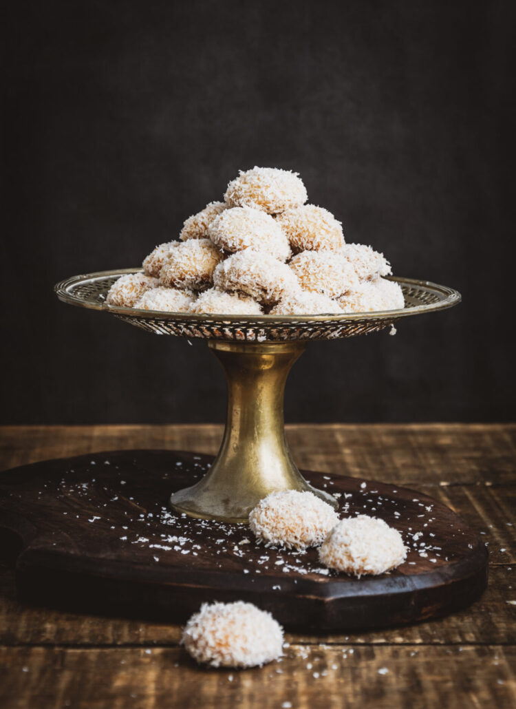 Biscuits boule de coco, une invitation au bonheur